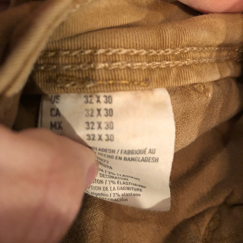 American Eagle Outfitters Men's Chino Pants - Tan - Picture 3 of 7